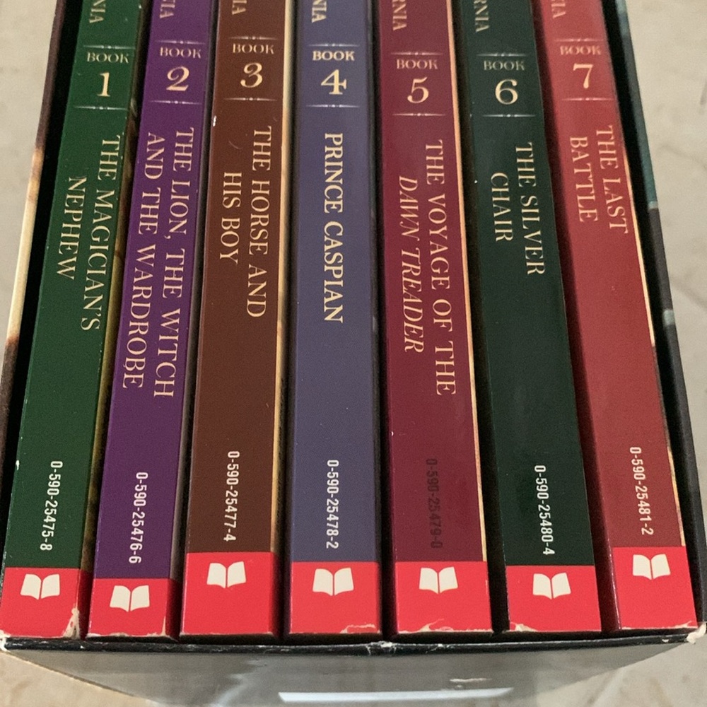 C.S. Lewis The Chronicles of Narnia 7 book set - Picture 2 of 6